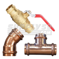 Press Copper Fittings & Valves